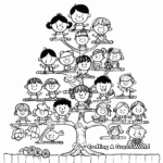 Classic Family Tree Coloring Pages 3