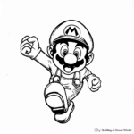 Classic Mario Bros Coloring Pages 3