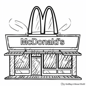 McDonald's Coloring Pages - Free & Printable!