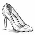 Classic Pump High Heel Coloring Pages 2