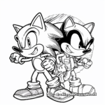 Classic Sonic the Hedgehog Coloring Pages 4