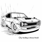Classic Toyota Celica Coloring Pages 1
