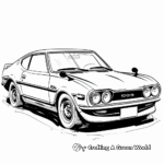 Classic Toyota Celica Coloring Pages 3
