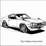 Classic Toyota Celica Coloring Pages 4