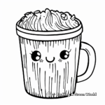 Coffee Latte Art Coloring Pages 3