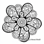 Color-By-Number Fidget Toy Coloring Pages 1