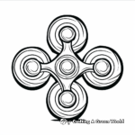 Color-By-Number Fidget Toy Coloring Pages 4