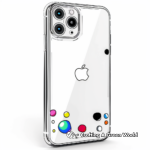 Colorful iPhone 11 Pro Max Coloring Pages 4