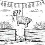 Colorful Pinata Fiesta Coloring Pages 4