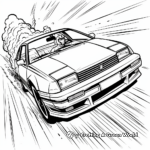 Colorful Streets of Rage Coloring Pages 1