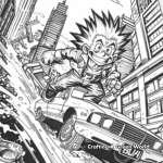 Colorful Streets of Rage Coloring Pages 2