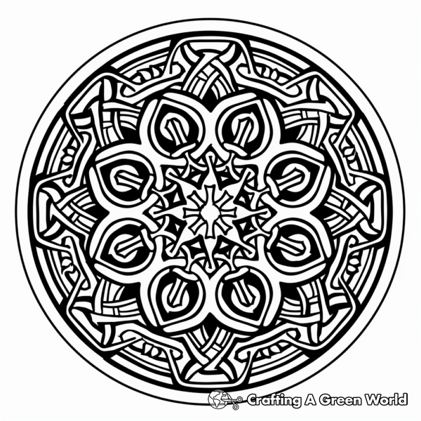 Difficult Mandala Coloring Pages - Free &amp; Printable!