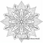 Complex Geometric Mandala Coloring Pages for Adults 4