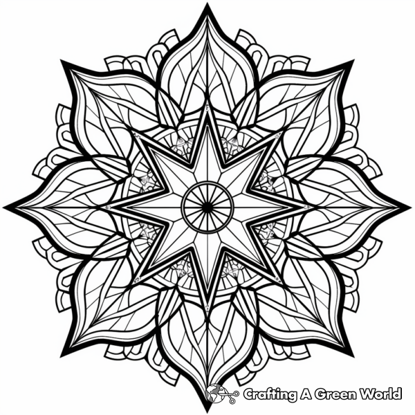 Difficult Mandala Coloring Pages - Free &amp; Printable!