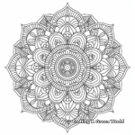 Complicated Mandala Coloring Pages for Older Kids 3