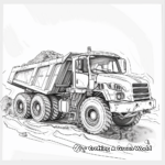 Construction Vehicles Coloring Pages 2