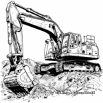 Construction Vehicles Coloring Pages 3