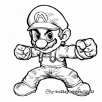 Cosmic Super Smash Bros Coloring Pages 3