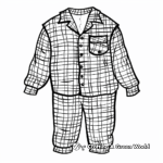 Cozy Home Wear Coloring Pages 4