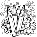Crayola Crayons Colors Coloring Pages 2
