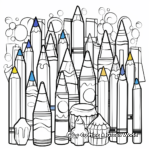 Crayola Crayons Colors Coloring Pages 3