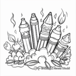 Crayola Crayons Colors Coloring Pages 4