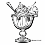Creamy Caramel Sundae Coloring Pages 3