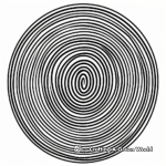 Creative Oval-Shaped Abstract Art Coloring Pages 3
