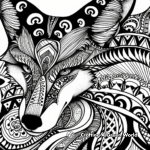 Creative Sharpie Animal Patterns Coloring Pages 1