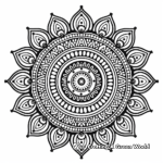 Cultural Mandala Coloring Pages for Kids 2