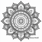 Cultural Mandala Coloring Pages for Kids 3