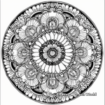 Cultural Mandala Coloring Pages for Kids 4