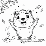 Cute Animal Gratitude Coloring Pages 2