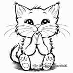 Cute Animal Gratitude Coloring Pages 3