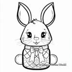 Cute Animal-Themed Mason Jar Coloring Pages 2