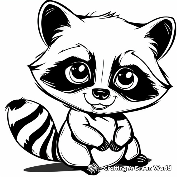 Abstract Raccoon Coloring Pages Raccoon Coloring Pages - Free & Printable!