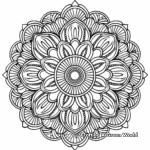 Cute Hard Coloring Pages for Mandalas Lovers 1