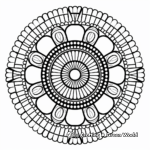 Cute Hard Coloring Pages for Mandalas Lovers 3
