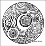 Cute Hard Coloring Pages for Mandalas Lovers 4