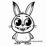 Cute Hard Coloring Pages of Cartoon Characters 3