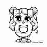 Cute U for Uakari Coloring Pages 2