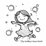 Dancing Bubbles Coloring Pages for Artists 3