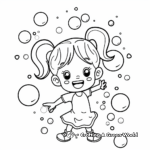 Dancing Bubbles Coloring Pages for Artists 4