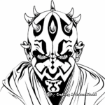 Darth Maul and Savage Opress Coloring Pages 1