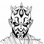 Darth Maul and Savage Opress Coloring Pages 2