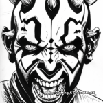 Darth Maul and Savage Opress Coloring Pages 3