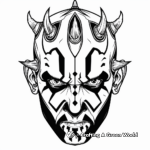 Darth Maul and Savage Opress Coloring Pages 4