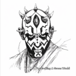 Darth Maul in Star Wars Rebels Coloring Pages 3