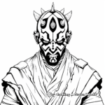 Darth Maul in Star Wars Rebels Coloring Pages 4