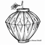 Decorative Paper Lantern Fiesta Coloring Pages 4